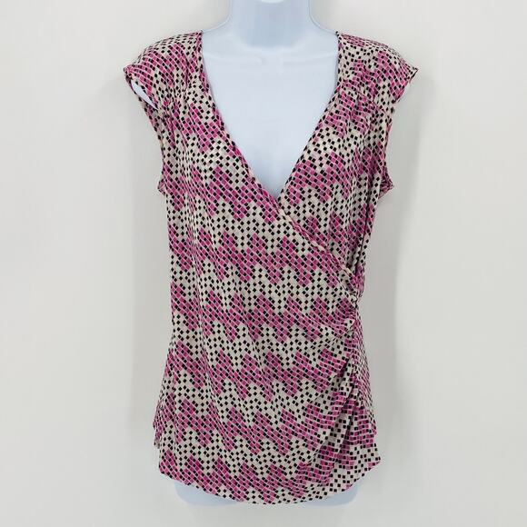 Express Wrap-Style Sleeveless Top - Picture 1 of 6